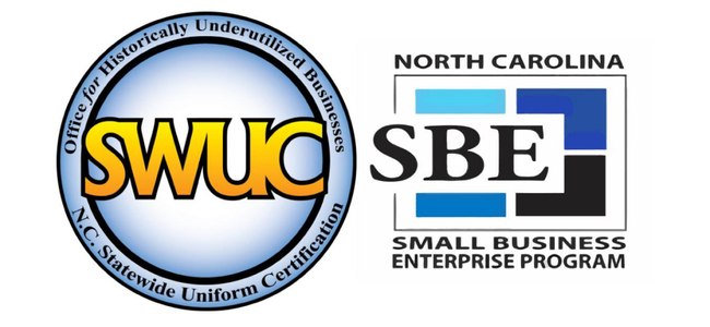 North Carolina Small Business Enterprise Program and Office for Historically Underutilized Businesses N.C. Statewide Uniform Certification Verified